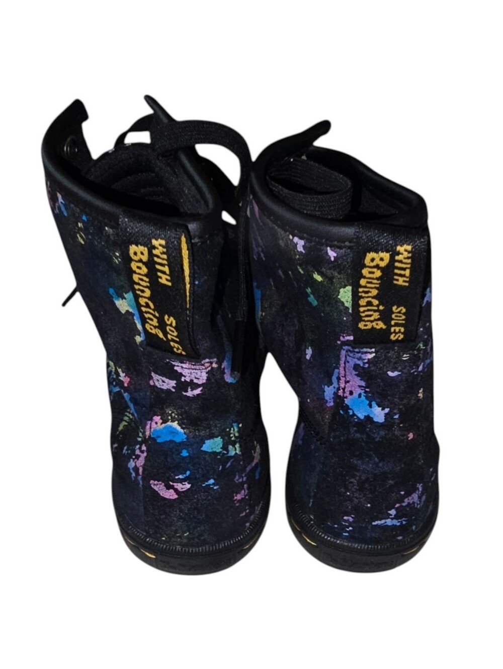 Dr. Martens Women's Sheridan Confetti Suede Boots - Picture 4 of 6